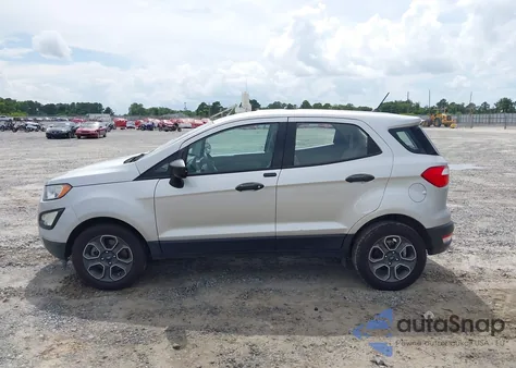 2018 Ford Ecosport S from USA, damaged, VIN MAJ3P1REXJC242569